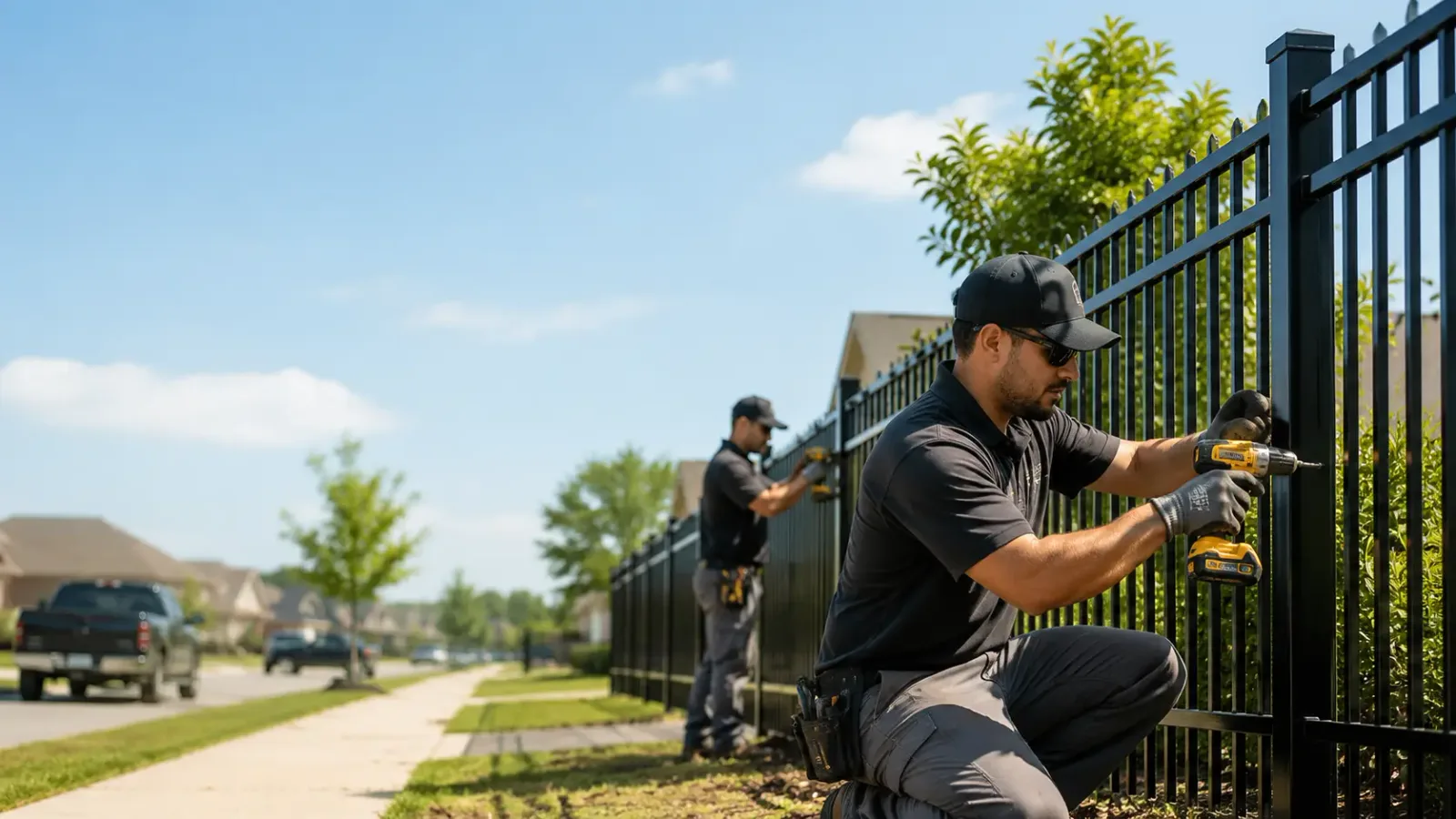 Metal Fence Installation in Deerfield, MA